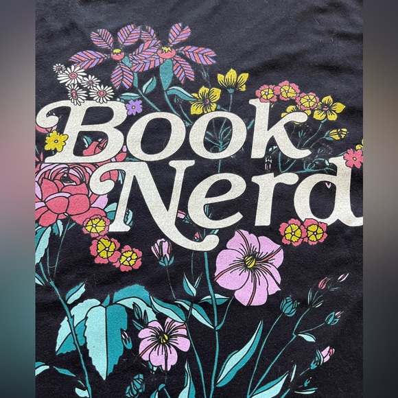 Out of Print XS “Book Nerd” t-shirt NWT Retail $33 - Picture 4 of 5